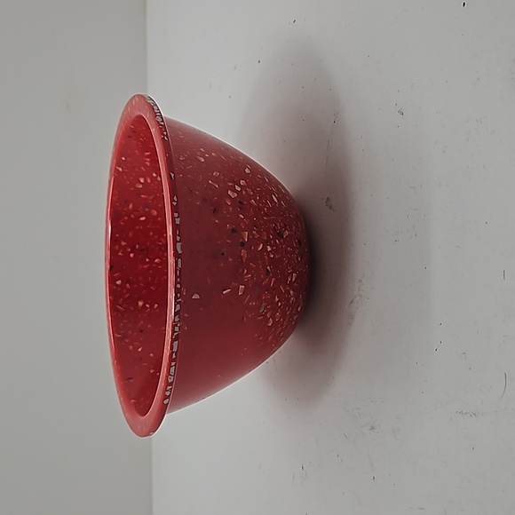 Zak Designs Red Confetti 5 1/2 Diameter Melamine Bowl - Picture 1 of 3